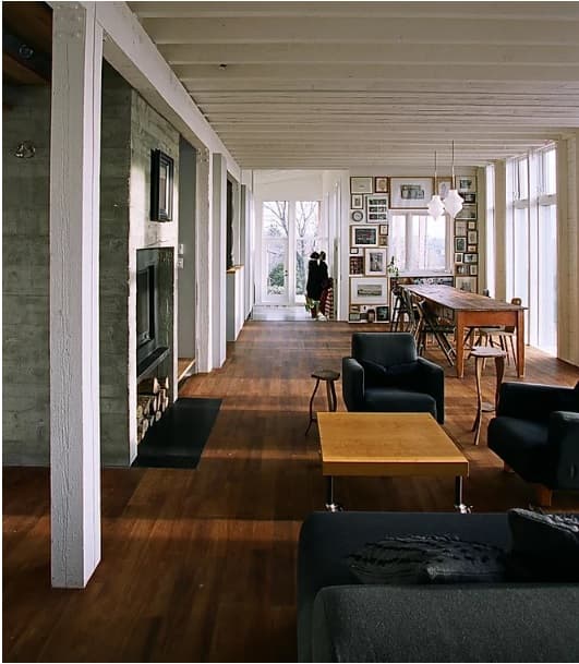 Maison Pétronille Blouin Orzes intérieur