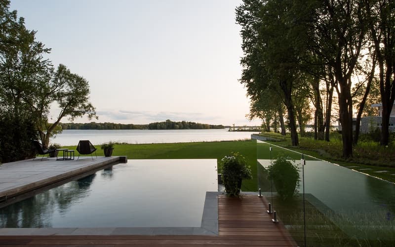 Extérieur maison Senneville Blouin Tardif