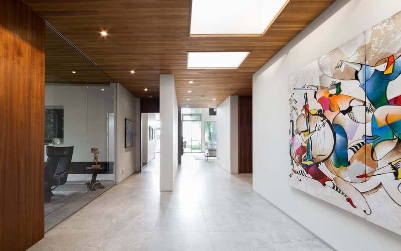 Intérieur maison Senneville Blouin Tardif