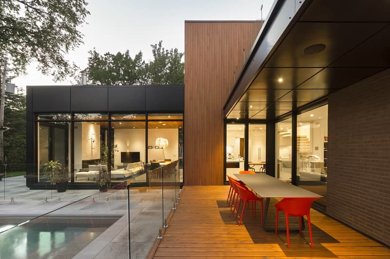 Extérieur maison Étienne Bernier