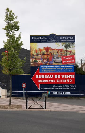 Construction résidentielle: annonce de construction en cours